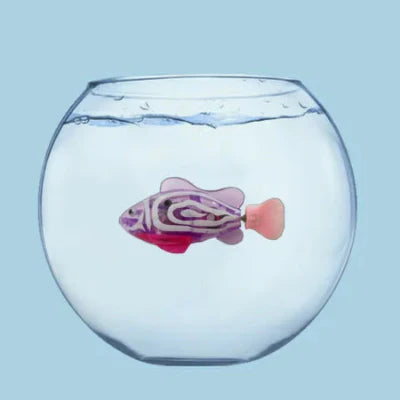 Jouet Interactif Chat - CatchyFish™ - Rose Balais