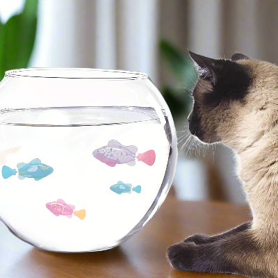 Jouet Interactif Chat  - CatchyFish™ - Violet