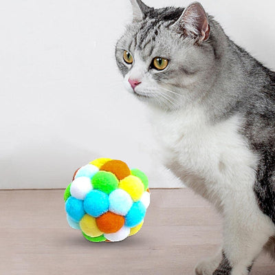 Balle pour Chat - JingleChase™ - Jaune